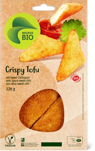 Bio Crispy Tofu With Sweet Chilli Sauce