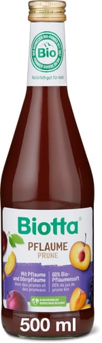 Bio Plum Juice With Plum & Prune