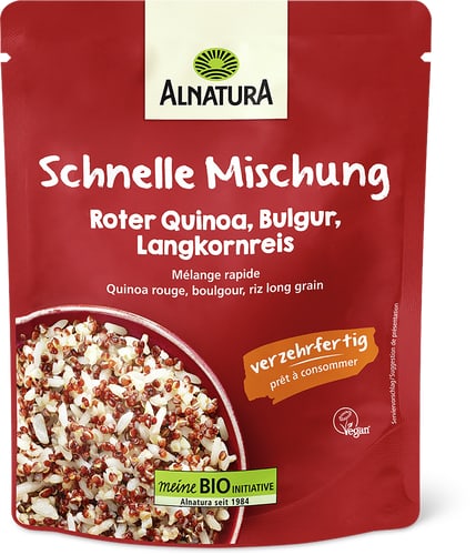 Bio Quick mix Red quinoa, bulgur, long grain rice