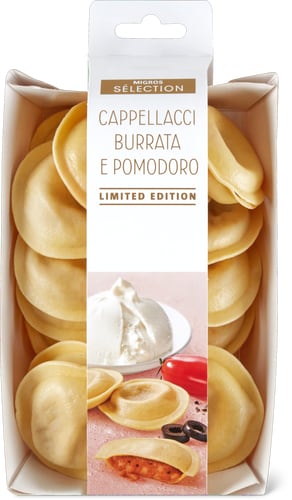 Sélection Cappellacci Burrata e Pomodoro
