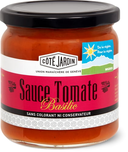 Aus der Region Tomatensugo Basilikum