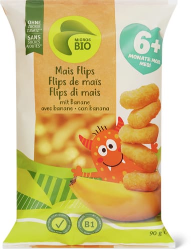 Bio Corn & Banana Flips  From 6 Months
