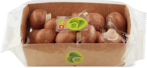 Bio Button Mushrooms Brown