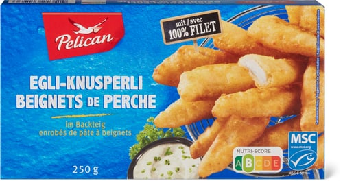 MSC Croccantini di pesce persico in pastella