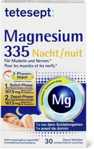 Magnesium 335 Depot tablets