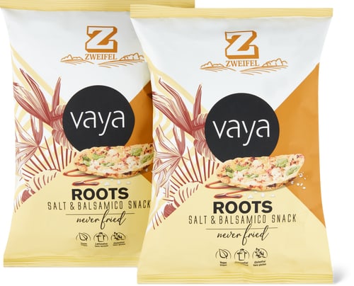 Vaya Roots Salt & Balsamic Vinegar Snack