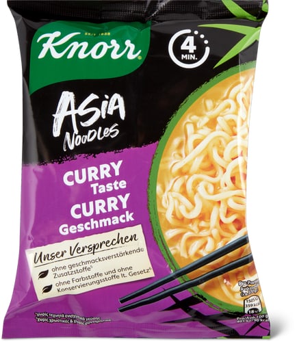 Asia Noodles Curry taste