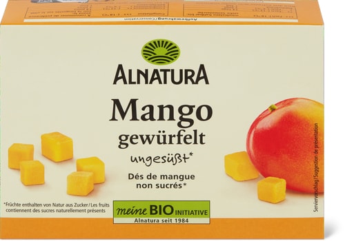 Bio Mango  cubed, unsweetened