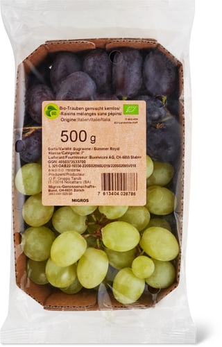 Trauben gemischt kernlos