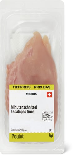 Poulet Minutenschnitzel