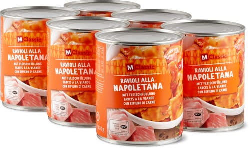 Neapolitan-Style Ravioli With Meat Filling