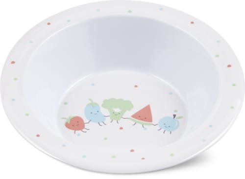 Melamin Baby Bowl Fruits (Farbe: pastell, Grösse: 000)