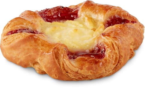 Raspberry and Vanilla Danish Pastry