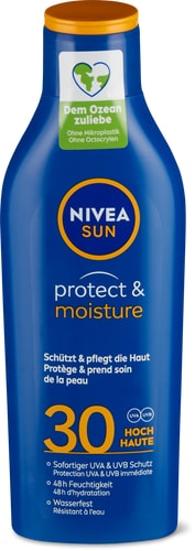 Sun protection lotion SPF 30, waterproof