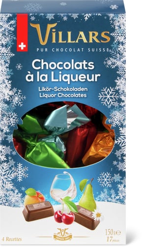 Villars Pralines  à la liqueur