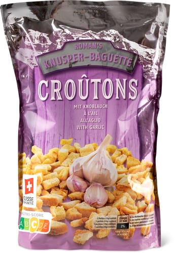 Croutons   with garlic