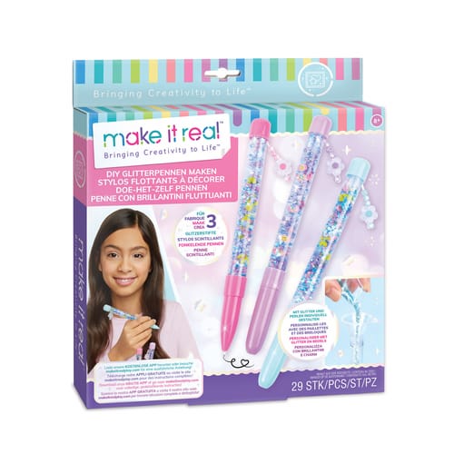DIY GLITTER PENS