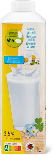 Milch laktosefrei IP-SUISSE aha!