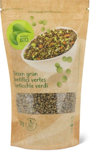 Bio Lentils green