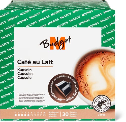 Dolce Gusto Coffee Capsules Café au Lait, 30 Capsules