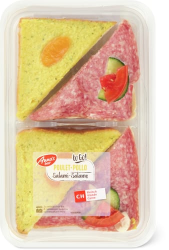 Canapè Salame pollo