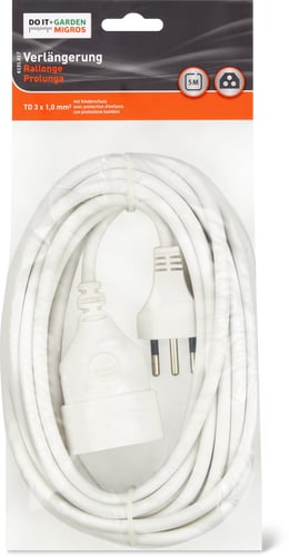 Extension Cable 5m TD 3 x 1 mm2