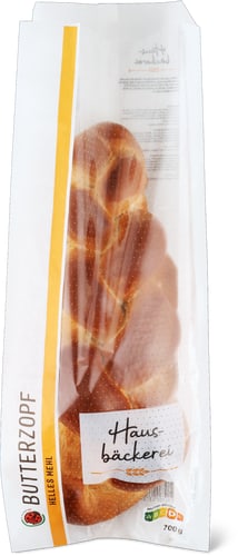 Hausbäckerei IP-SUISSE Plaited Bread Light-Coloured Flour