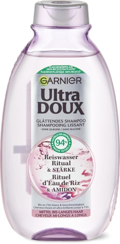 Garnier Ultra Doux Rice Water Ritual & Strength Shampoo medium-length to long hair
