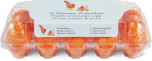 Picnic Eggs Free Range 53g+