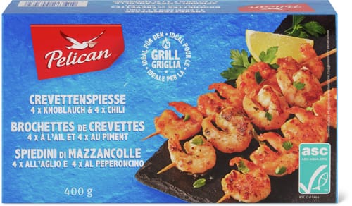 ASC Prawn Skewers