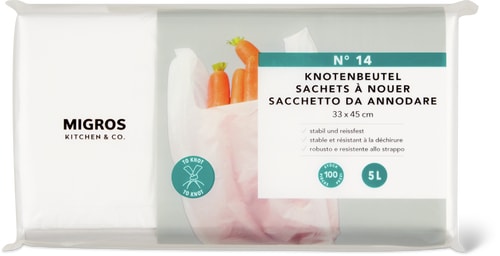 Tie-Handle Bags 5 l