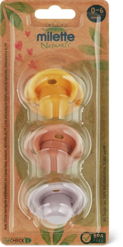 Baby Care Naturals Natural Rubber Soother 0–6 M (Farbe: pastell, Grösse: 000)