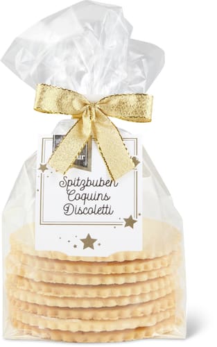 Christmas Spitzbuben Biscuits