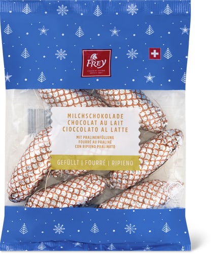 Décorations de sapin Chocolat au lait fourré au praliné