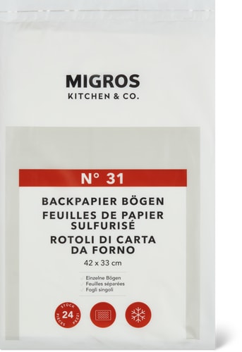 Baking Paper Sheets 42 x 33 cm