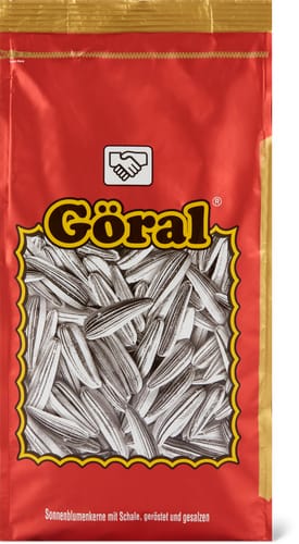 Sunflower seeds with shell roasted and salted