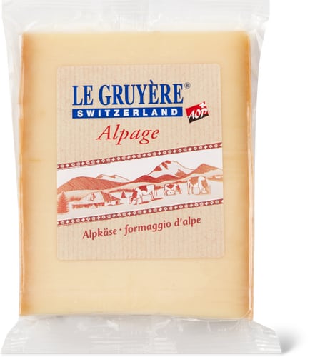 Le Gruyère d'Alpage AOP