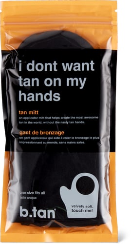 tan I Don't Want Tan on my Hands Tan Mitt
