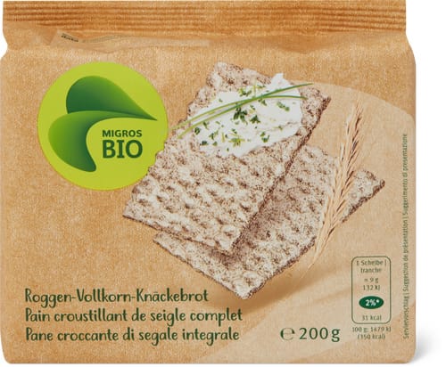 Bio Crispbread Rye & wholemeal