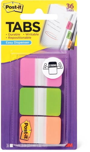 Sticky Notes 3 x 12 Pieces, 25.4 x 38.1 mm