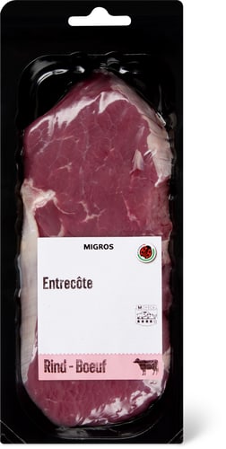 IP-SUISSE Entrecôte de bœuf