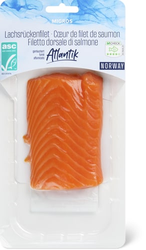 ASC Saddle of Atlantic Salmon Fillet Norwegian