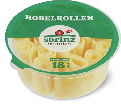 Sbrinz Semi-Hard Cheese Sliced
