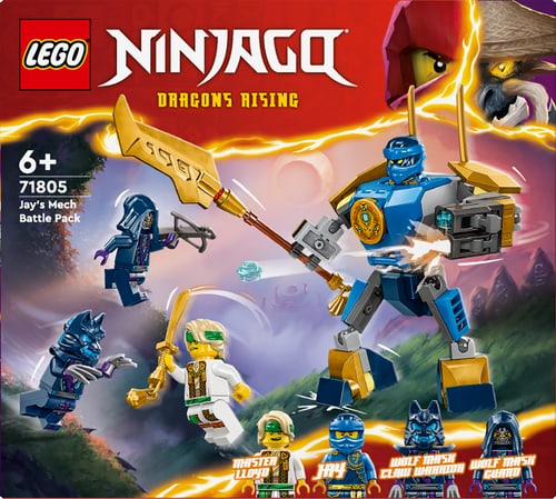 NINJAGO 71805 Pack Mech da battaglia di Jay