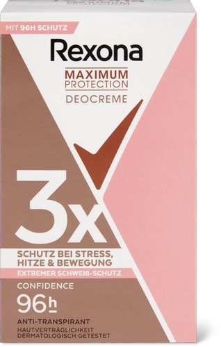 Confidence Deodorant Cream 96-Hour Antiperspirant