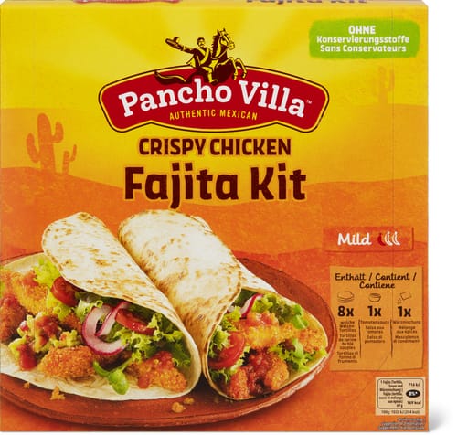 Crispy Chicken Fajita Kit mild