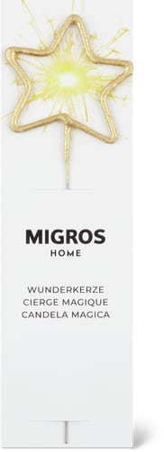 Star Magic Candle Gold