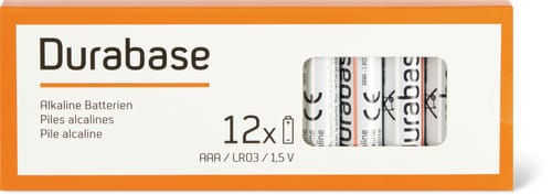 Durabase Batteries AAA/LR03