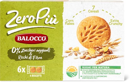 Balocco Zero Più  7 cereali e cornflakes
