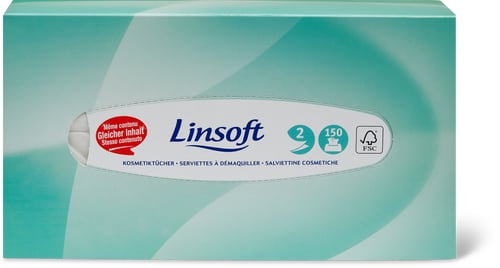Cosmetic Wipes Box 2-Ply